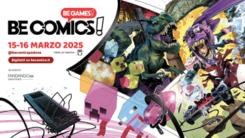 Be Comics! Be Games! 2025: il festival della cultura pop accoglie i videogiochi