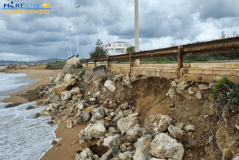 Mareamico: “Dopo mareggiate a rischio crollo strada San Leone”