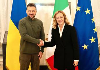 Ucraina, Meloni riceve Zelensky: “Sostegno Italia a 360 gradi”