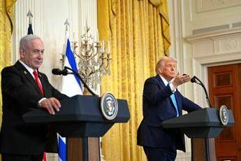 Gaza, Netanyahu sul piano di Trump: “Un’idea eccellente”