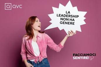 QVC Italia, al via campagna ‘Facciamoci sentire’ contro le disparità di genere