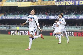 Verona ko 5-0 con l’Atalanta, poker di Retegui