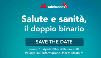 Salute e sanità, il doppio binario: il 10 aprile evento Adnkronos Q&A